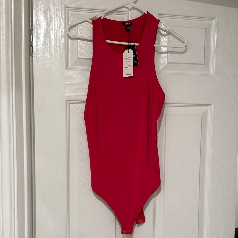 Express Vibrant Red Kids Bodysuit